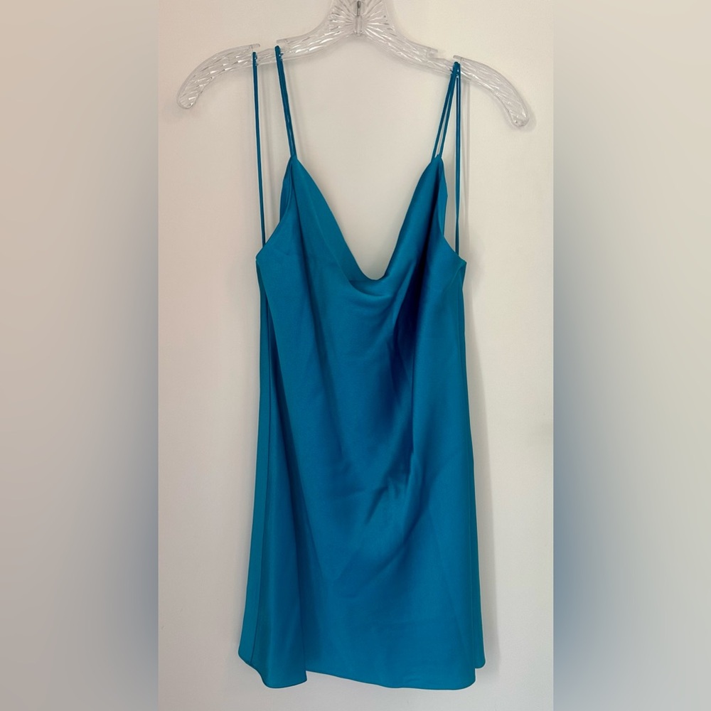 Alice + Olivia Harmony Mini Slip Dress NWT - Picture 3 of 7